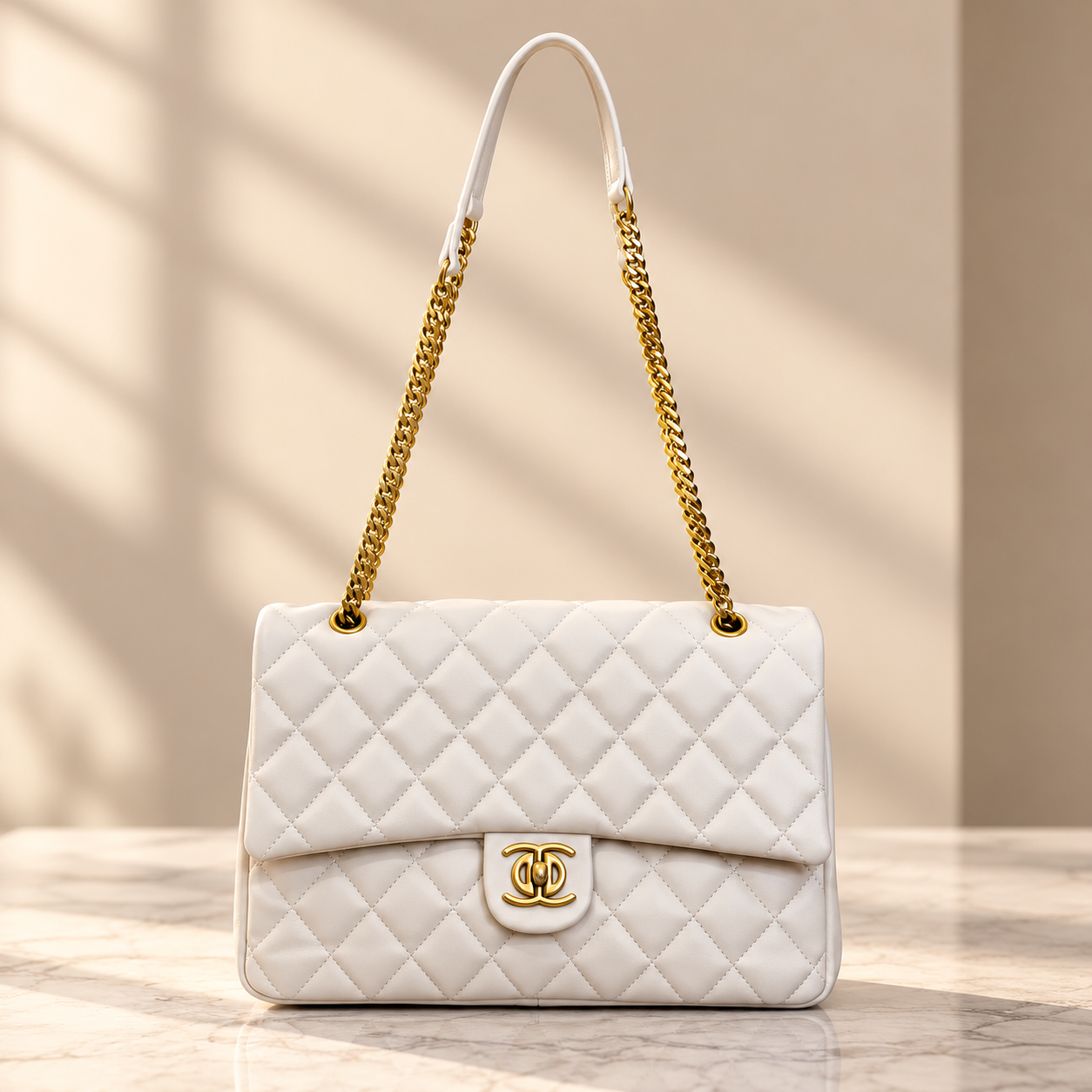 SANAD ÉLAN Quilted Shoulder Bag